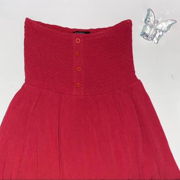 Forever21 strapless dress